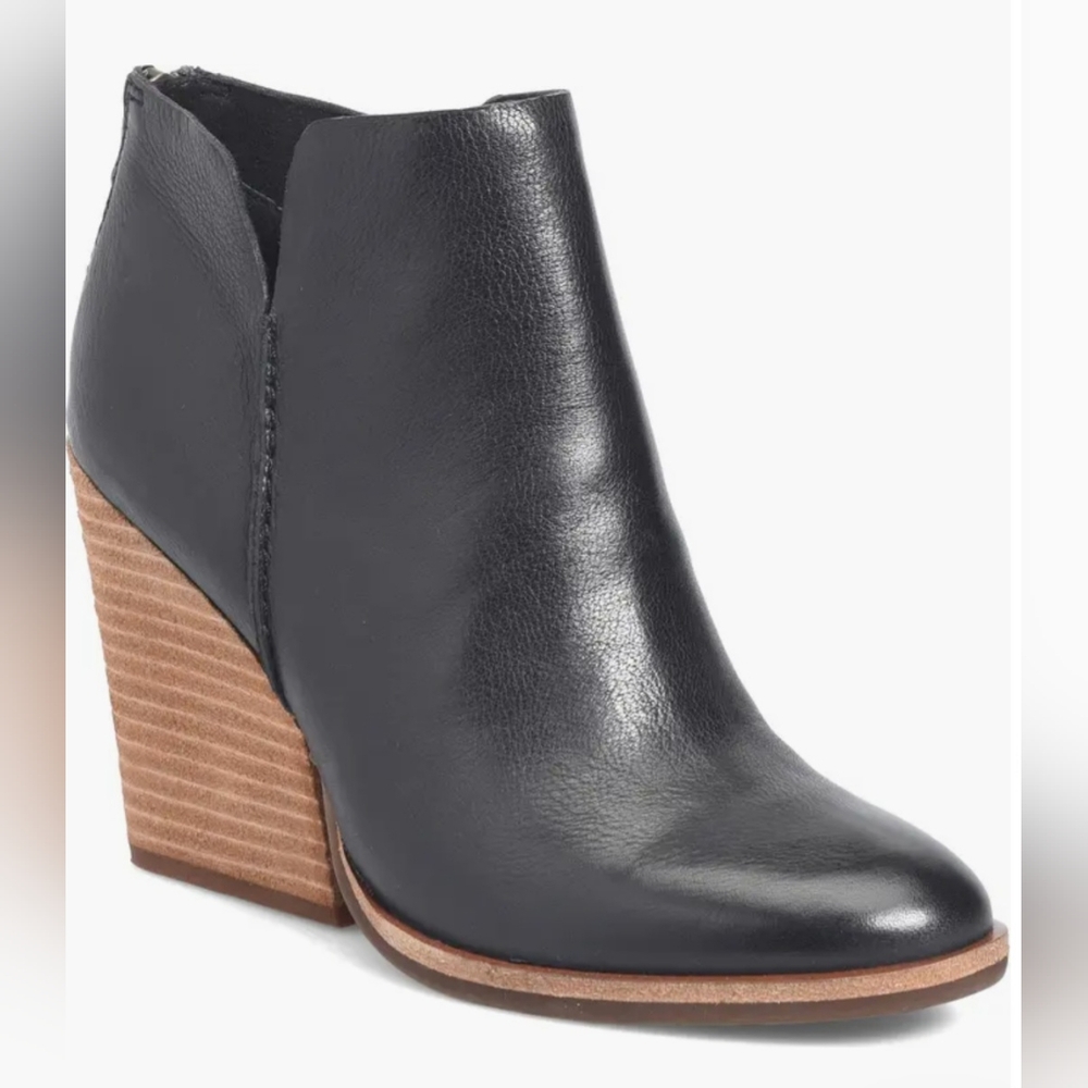 New Kork-Ease Chandra bootie Women Leather black Size 9